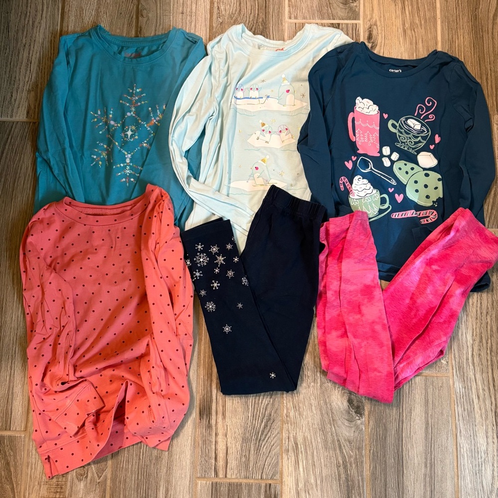 Old Navy Kids Pajama Set - Teal, Light Blue, Navy, Coral, Pink